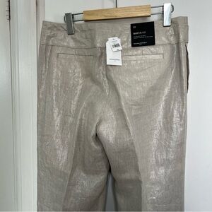 Banana Republic Martin Fit Linen Trousers/Pants